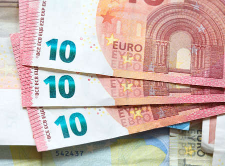 Euro  Bills , Moneyの写真素材