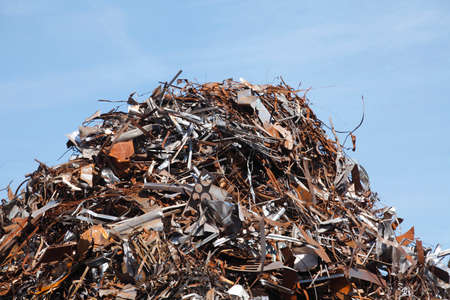 scrap metalの写真素材