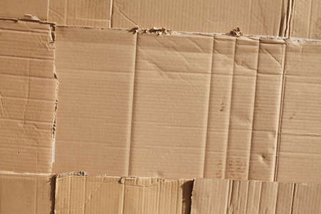 Old Cradboards on a paper collectionの写真素材