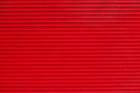 red closed shutterの写真素材