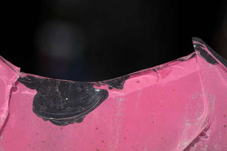 Fragmented glass, old broken window