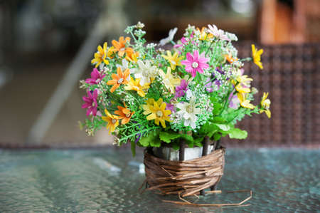 Decorated flowersの写真素材