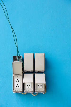 The electrical switchesの写真素材