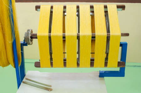 Silk weaving machine