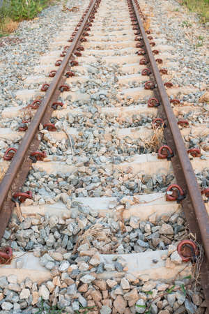Railway tracksの写真素材