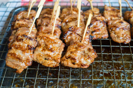 Grill pork in Thai stye
