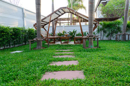 Cottage in the garden