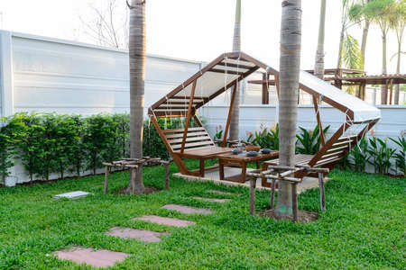 Cottage in the gardenの写真素材