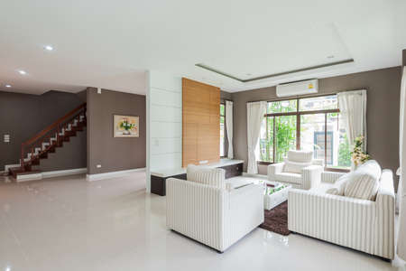 Modern living roomの写真素材