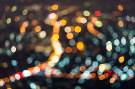 Colorful bokeh backgroundの写真素材