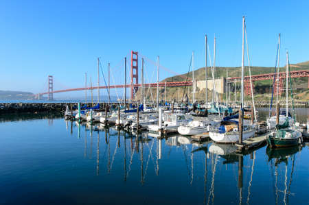 Golden gate bridge, San Franciscoの写真素材