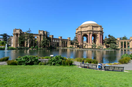 Palace of Fine art, San Franciscoのeditorial素材