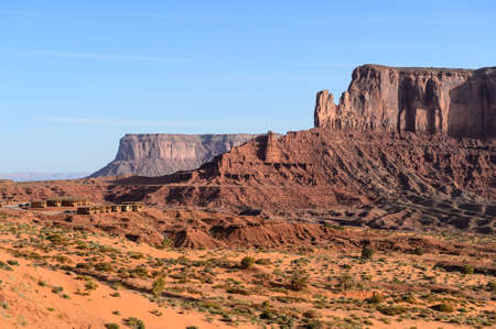 the Navajo park Monument Valleyの写真素材