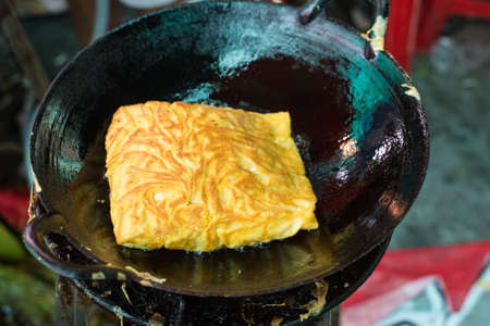 Padthai with eggの写真素材