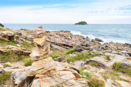 Idyllic Scene Beach at Samed Island,Thailandの写真素材