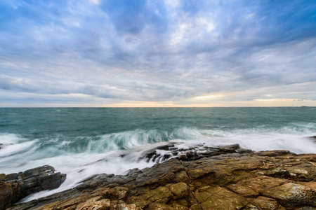 Idyllic Scene Beach at Samed Island,Thailandの写真素材