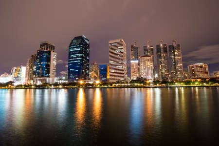 Benchakitti Park, Bangkok, Thailand This is a park in honor of Her Majesty Queen Sirikit. The Queen at the age of 60 years on the agenda in 1992.のeditorial素材