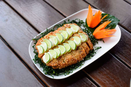 Prawn Cakesの写真素材