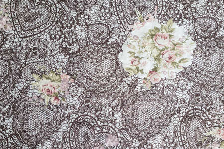 Rose fabric background