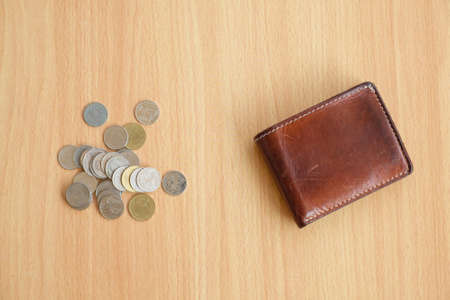 Coins wallet money