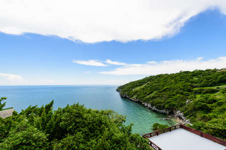 island and the beachの写真素材