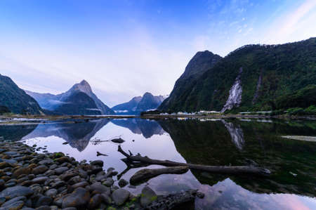 Milford sound, New Zealandの写真素材