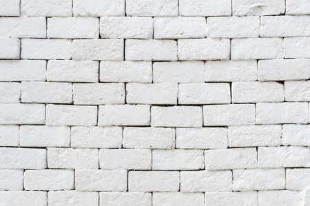 White brickwall texture backgroundの写真素材
