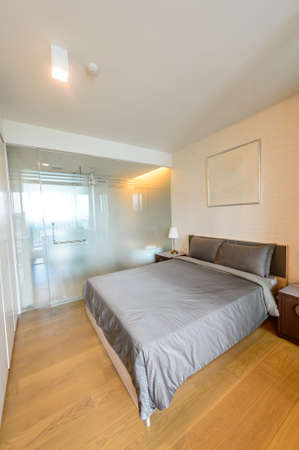 Modern bedroom interiorの写真素材