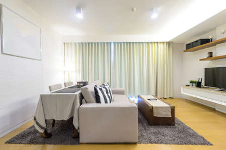 Modern dinning room interiorの写真素材