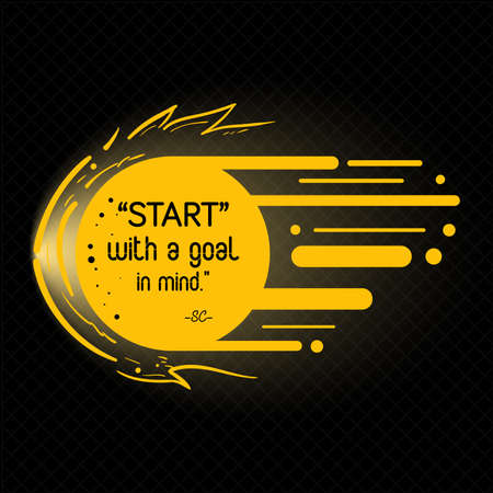 Creative Concept of Circle Pattern With Motivational Quotes  Illustrationのイラスト素材