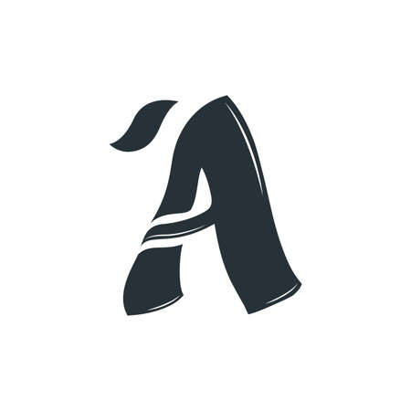 Letter A Logo Icon Design Template  Illustrationのイラスト素材