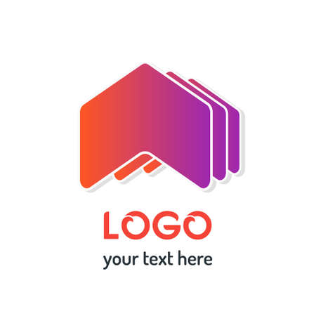 Abstract Geometric Pattern Line Logo Icon Background Illustrationのイラスト素材