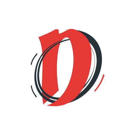 Letter D Logo Icon Design Business Template Vector Elementのイラスト素材