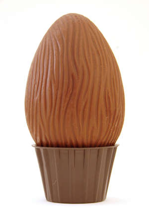 Chocolate easter eggの写真素材