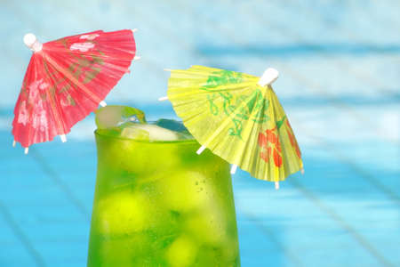 Tropical drink                                             の写真素材