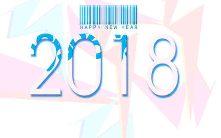 Happy New Year Greeting Card Design