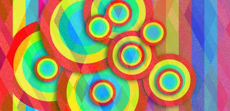 Abstract Colorful Background Design . Pattern Background  Design