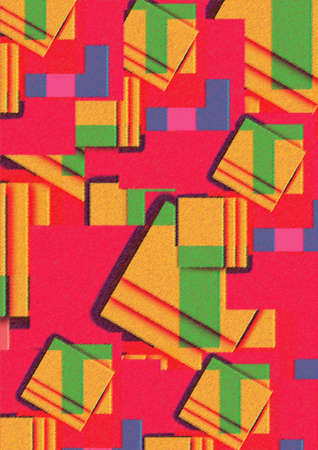 Abstract colorful background design. Abstract  pattern greeting card template for commercial use
