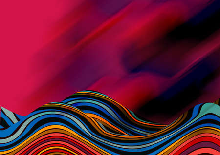 Abstract colorful background image design.
