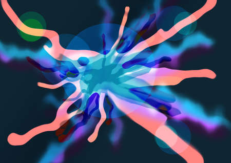 geometric background image design.Colorful  lines electric background, useful for website designers.