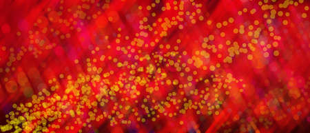 Bokeh red colorful  neon lights as background