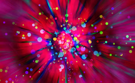 abstract blue background with sparkle lights and stars