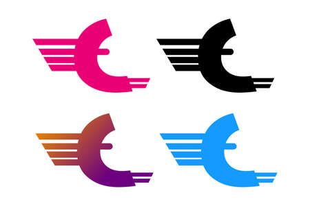 Abstract colorful logoのイラスト素材