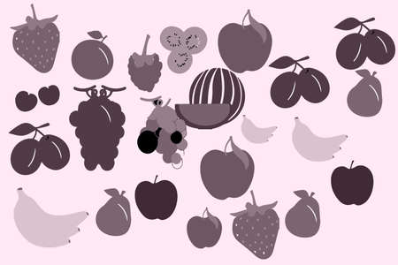 fruits pattern background