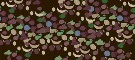 fruits pattern background