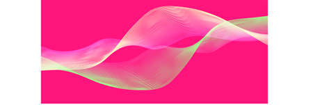 Abstract wave vector background. wave flow