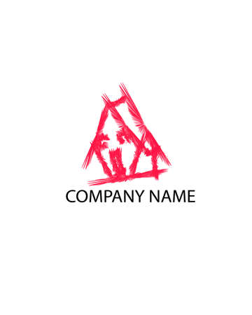 Real Estate, Building, Construction Architecture Logo Vector Designのイラスト素材