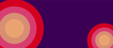 Colorful abstract geometric  shapes background design. Banner templateのイラスト素材