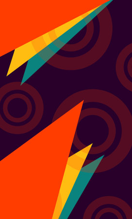 Abstract Background modern design, Business Brochure colorful Template Layout, Flyer, magazine. Vector illustrationのイラスト素材