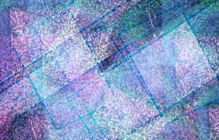 Abstract  background white striped pattern and blocks in diagonal lines with vintage textureの写真素材